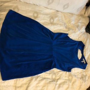 Francesca’s royal blue dress